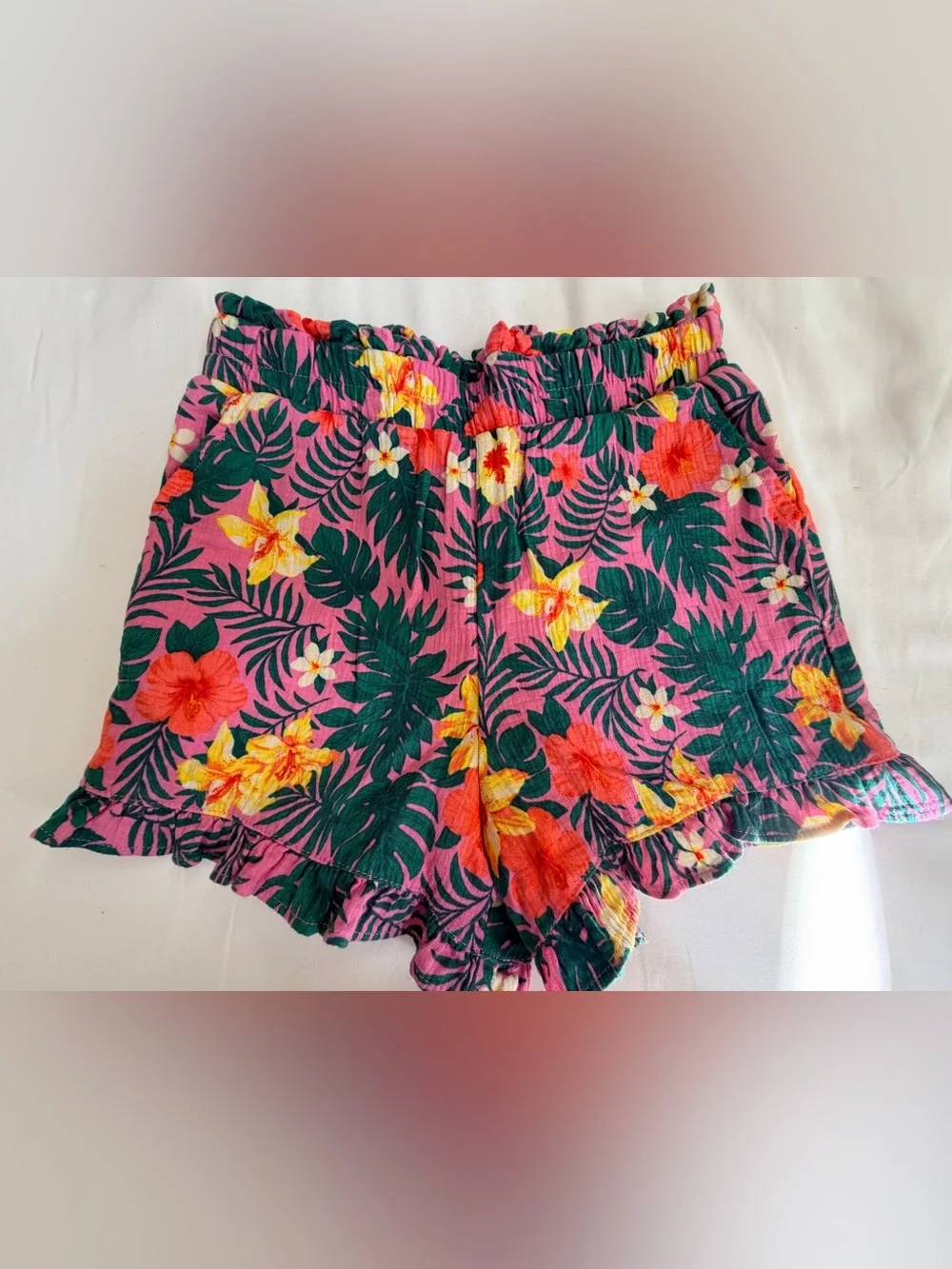 O’rageous girls Tropical Print Shorts